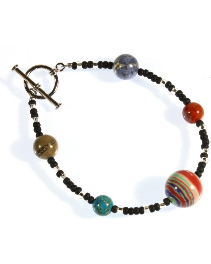 Jupiter and The Galilean Moons a Bracelet for The Astronomer, 8.0 Inches $11.23 Bracelets