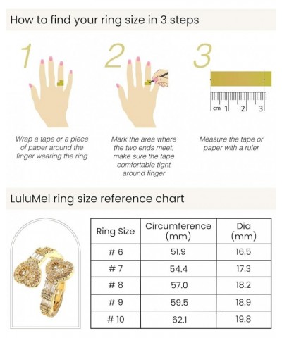 Iced Out Jewelry Baguette Cz Adjustable Heart Ring，Bling Bling All Match Dainty Gold Pinky Ring Party Rose Gold Love Girl Wom...