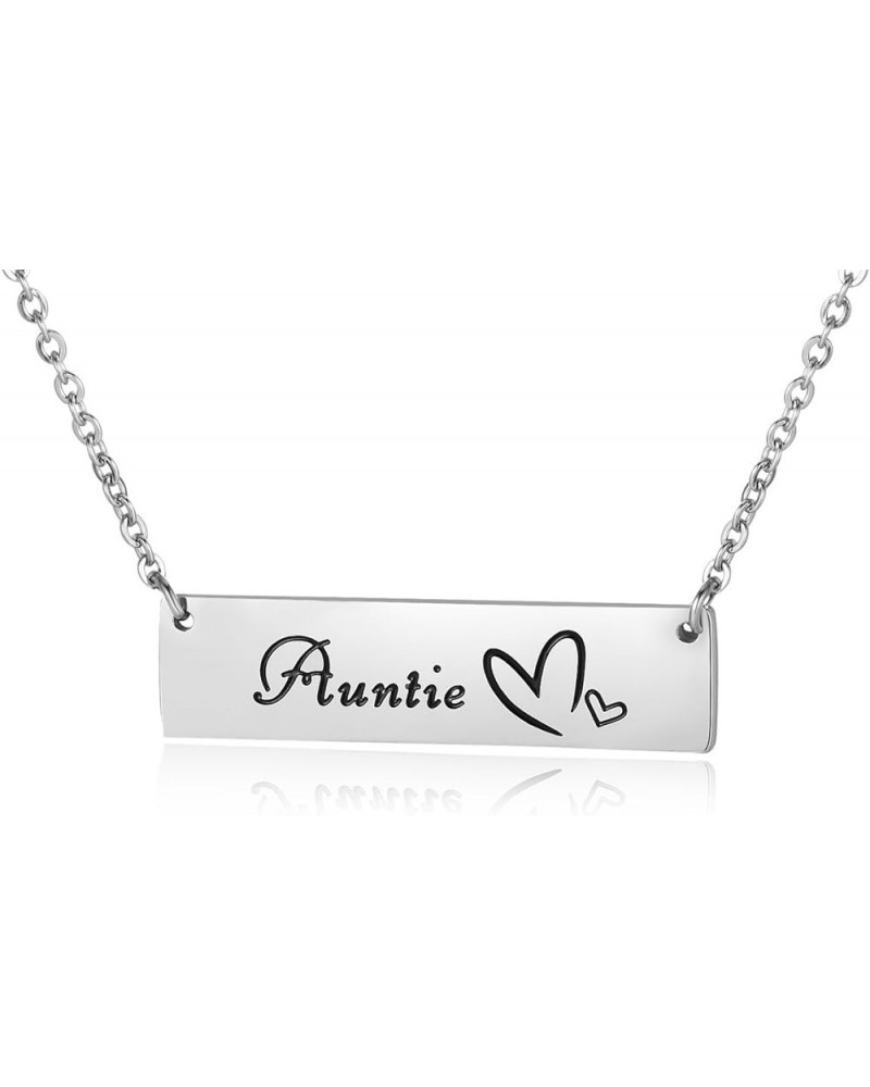 Gift for Aunt Necklace Pendant Christmas Birthday Gift for Auntie from Nephew Niece Jewelry Necklace $8.54 Necklaces