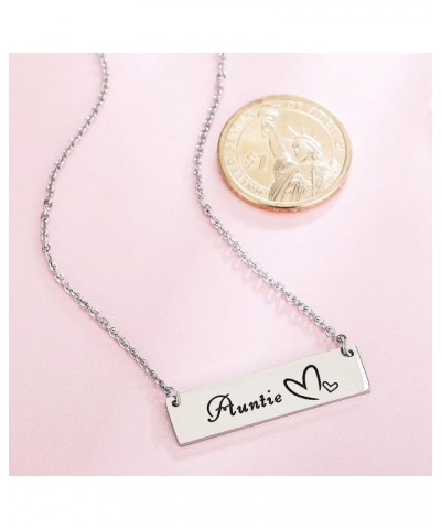 Gift for Aunt Necklace Pendant Christmas Birthday Gift for Auntie from Nephew Niece Jewelry Necklace $8.54 Necklaces