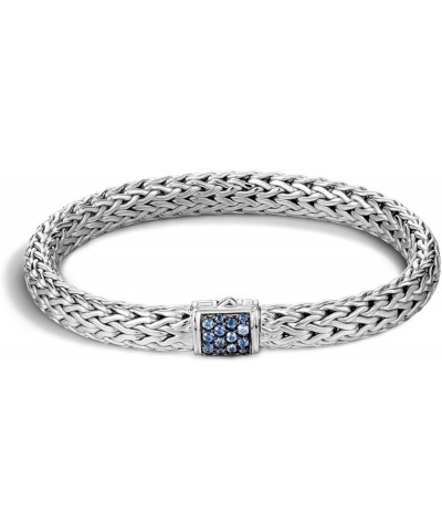 Classic Chain 7.5MM Bracelet Blue Sapphire- Medium $405.00 Bracelets