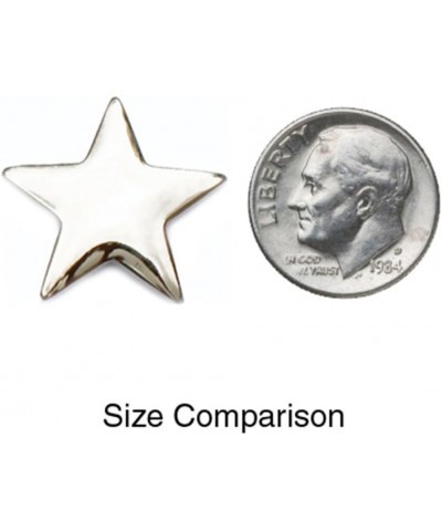 PinMart's Classic Shiny Silver Star Lapel Pin Employee Student Recognition Gift 25 Pack $6.35 Brooches & Pins