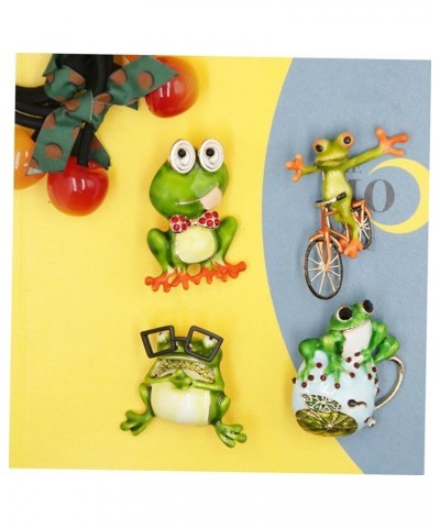 8 Pcs Frog Brooch Clothes Pin Enamel Pin Mochilas Para Mujeres Frog Pin Pin Backpack for Women Brooches 4x3.6CMx4pcs Assorted...