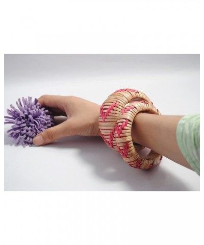 Veracious Blaze - Hand Woven Cane Rattan Bracelets in Arrow Head Design for Women $22.54 Bracelets