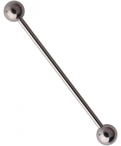 1PC Grade 23 Titanium Industrial Barbell Cartilage Earring Body Piercing 14 Gauge 1.5 Inch(38mm) $7.94 Body Jewelry