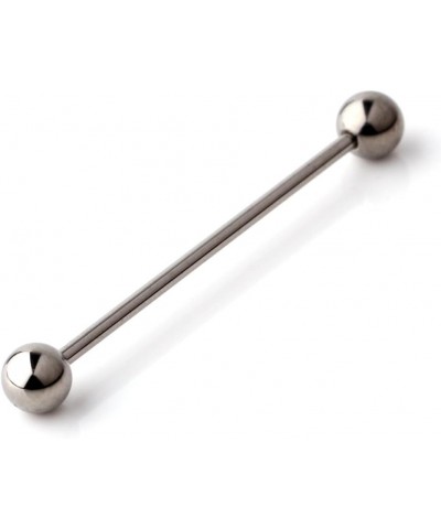 1PC Grade 23 Titanium Industrial Barbell Cartilage Earring Body Piercing 14 Gauge 1.5 Inch(38mm) $7.94 Body Jewelry