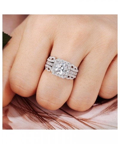 Ring Enhancer for Engagement Rings Vintage Guard Wrap Wedding Band for Women 925 Sterling Silver AAAAA Cz Size 5-10 $18.90 Rings