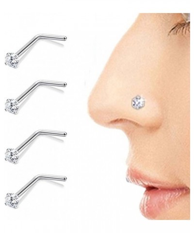 Body Piercing Rings,Fake Nose Ring,Nose Rings Piercing Screw,Ring Stud for Lip Septum Nose Ring,Jewelry Gift,1Pc Exquisite Po...