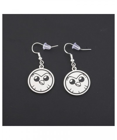 Owl House Fan Gift Hooty Keychain I Will Be Haunted by My Actions Forever Earrings $10.73 Earrings