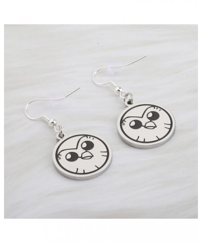 Owl House Fan Gift Hooty Keychain I Will Be Haunted by My Actions Forever Earrings $10.73 Earrings