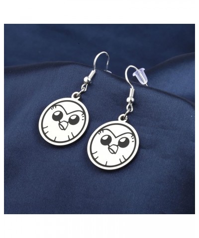 Owl House Fan Gift Hooty Keychain I Will Be Haunted by My Actions Forever Earrings $10.73 Earrings