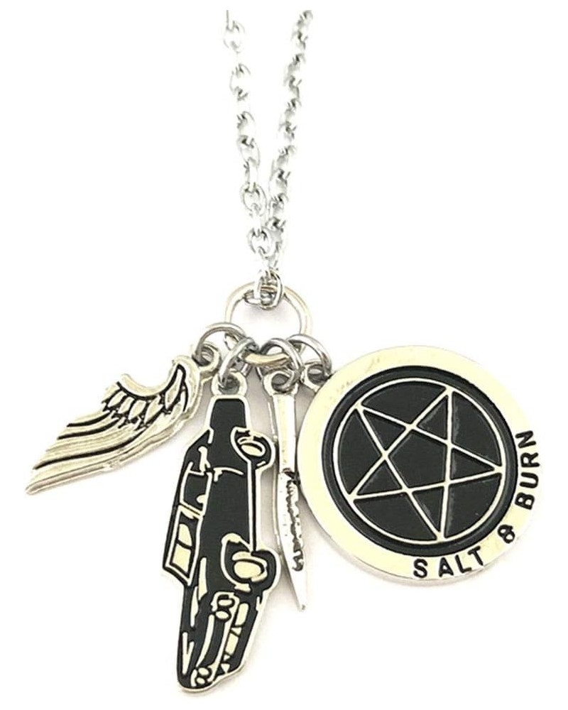 Universe of Fandoms Supernaturl Necklace Gifts for Men Woman 1 $10.57 Necklaces