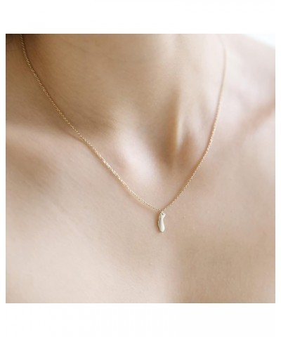 California Necklace in Gold, Rose Gold, or Silver | Minimalist, Delicate Jewelry Silver $16.23 Necklaces