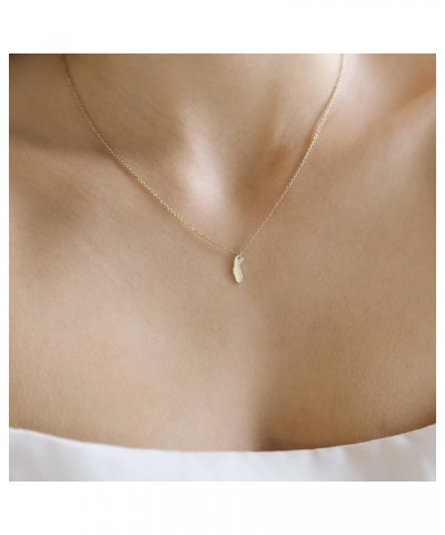 California Necklace in Gold, Rose Gold, or Silver | Minimalist, Delicate Jewelry Silver $16.23 Necklaces