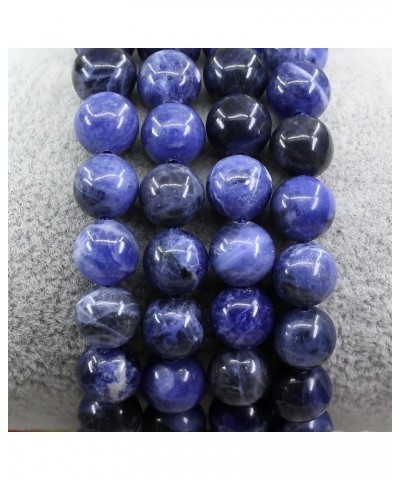 Gem Semi Precious Gemstones 8mm Round Beads Crystal Stretch Bracelet 7 Inch Unisex Blue Sodalite $6.62 Bracelets