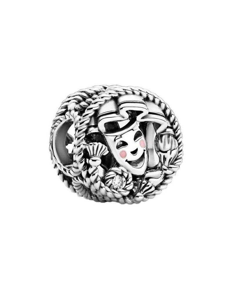 Bellestory Comedy & Tragedy Drama Masks Charm Authentic 925 Sterling Silver Theatre Bead for Women European Bracelet Necklace...