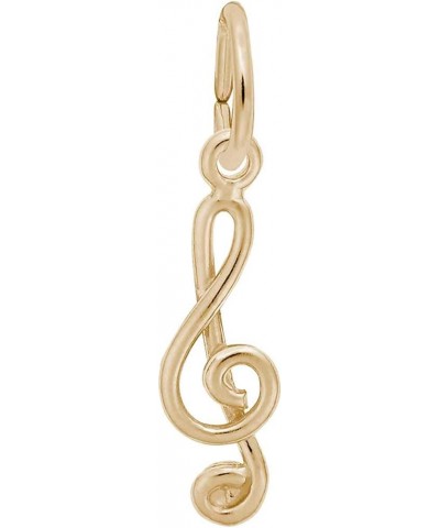 Music Charm yellow-gold $11.66 Bracelets