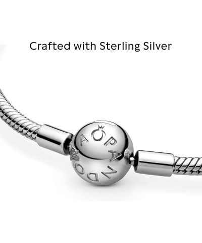 Heart Clasp Snake Chain Silver for Women 6.2 Inches Sterling Silver 6.2 Inches $24.99 Necklaces