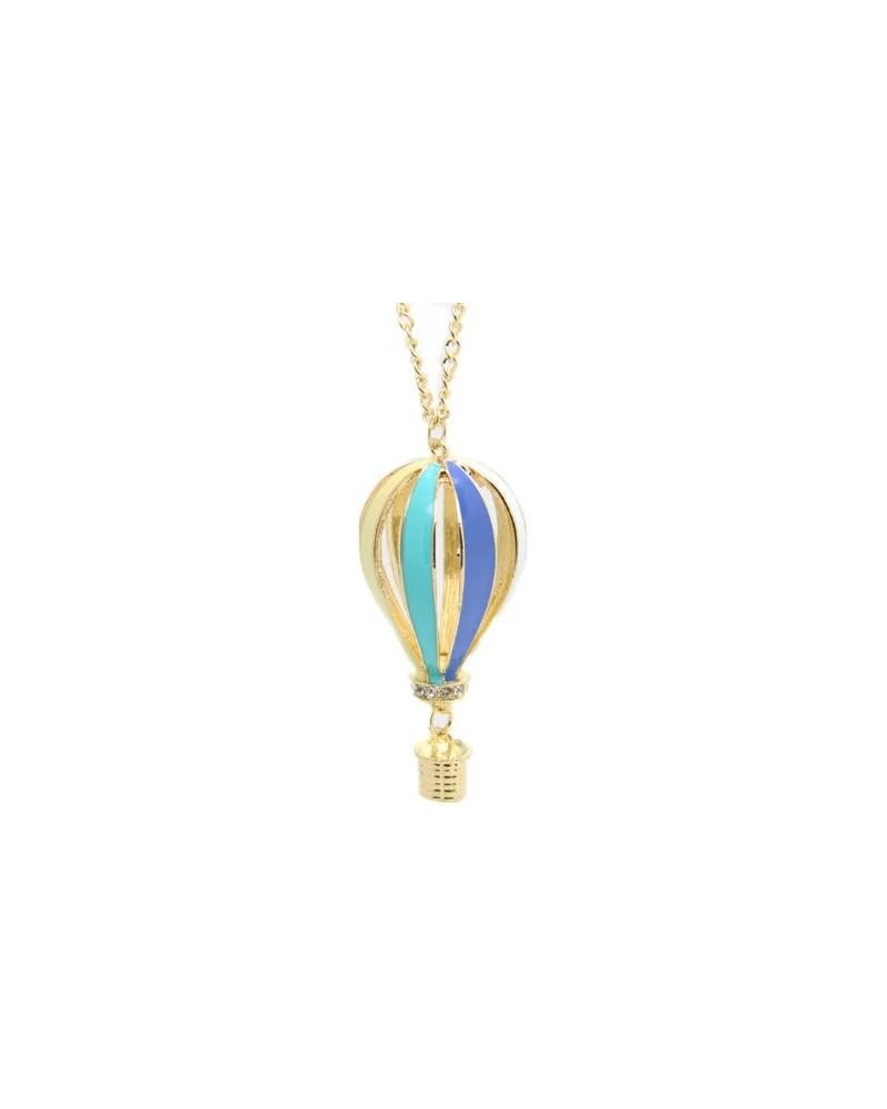 Boho Choker Y-Necklaces Fashion Balloon Necklace Aureate Pendant Long Drip Jewelry Air Colorful Necklaces Pendants Chain Jewe...