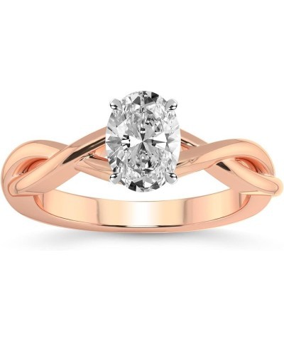 1 Carat - 5 Carat | IGI Certified Lab Grown Diamond Engagement Ring | 14K Or 18K in White, Yellow Or Rose Gold | Evermore Sol...