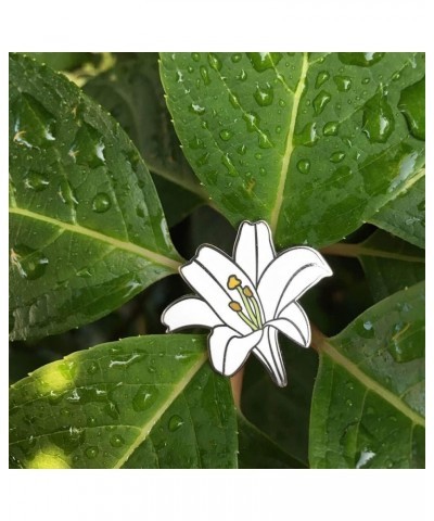 Flower Trendy Enamel Lapel Pin 10 Pack Lily Flower $17.64 Others