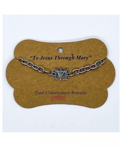 Total Consecration to Mary Bracelet 7 Inch Adjustable $10.46 Bracelets