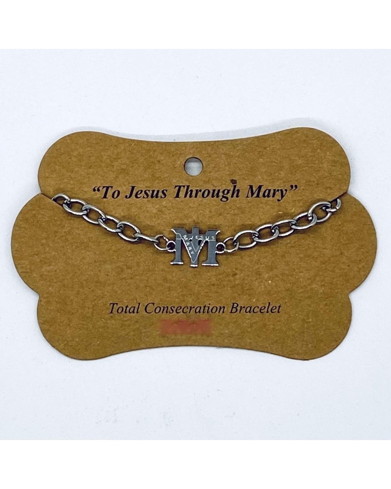 Total Consecration to Mary Bracelet 7 Inch Adjustable $10.46 Bracelets