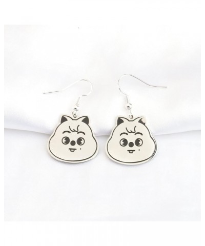 Stay Earrings Skz Member Gift Stay Merch Stay Fan Gift Stay Animal Charms Earrings Bear $10.02 Earrings