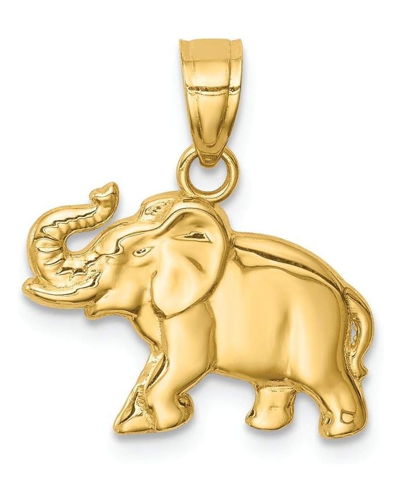 14k Yellow Gold Elephant Charm $65.10 Bracelets