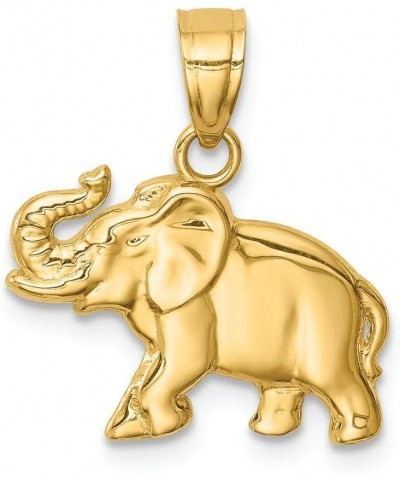 14k Yellow Gold Elephant Charm $65.10 Bracelets