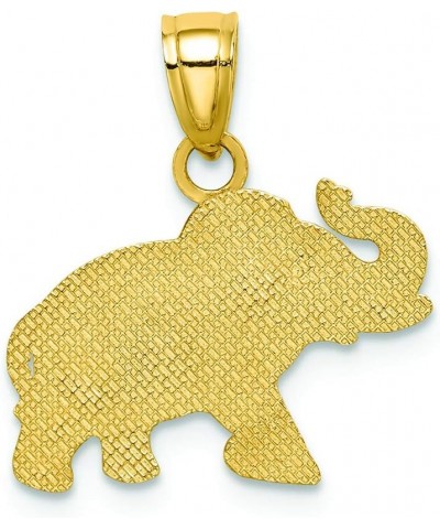 14k Yellow Gold Elephant Charm $65.10 Bracelets