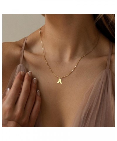 Layered Initial Necklaces for Women Girls - 14K Gold Plated Initial Necklaces | Layered Initial Letter Necklaces | Gold Initi...