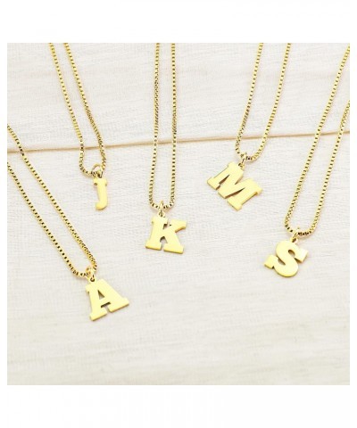 Layered Initial Necklaces for Women Girls - 14K Gold Plated Initial Necklaces | Layered Initial Letter Necklaces | Gold Initi...