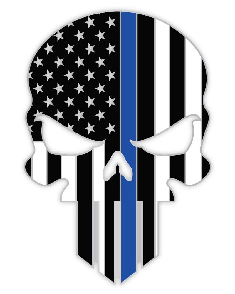 Thin Blue Line Lapel Pin 25 Pack Skull Police $30.47 Others