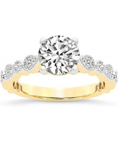 1 Carat -5 Carat | IGI Certified Lab Grown Diamond Engagement Ring | 14K Or 18K in White, Yellow Or Rose Gold | Filippa Milgr...