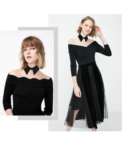 European New Women's Girls Faux False Collar Lapel Choker Peter Pan Necklace 03 $7.69 Necklaces