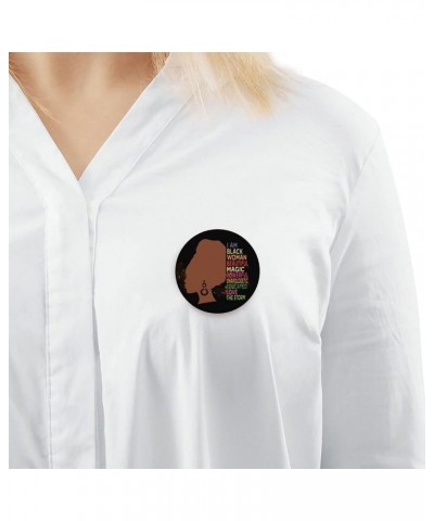 I Am Black History Month Pins,Personalized Button Pins for Backpack/Hat, Shirt Pins for Women,Badges,Brooches for Dress,Jacke...