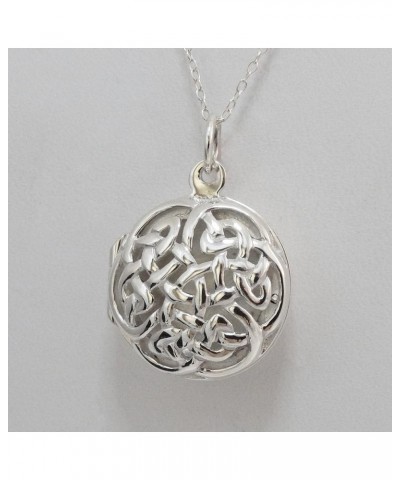 Sterling Silver Oval Locket Necklaces for Women, 18" Cable Chain Oval 9 $15.30 Necklaces